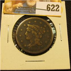 1853 U.S. Large Cent, VG.