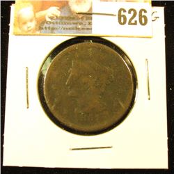 1851 U.S. Large Cent, VG.