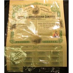 No. 2700 Preference Share to Bearer of 500 Francs dated 1892 "United States of America Lands, Mines,