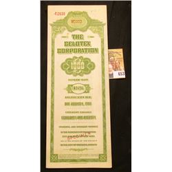 Red stamped "Specimen" "The Celotex Corporation $1000 Fifteen Year 3 1/4% Debenture Due August 1, 19