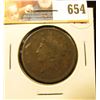 Image 1 : 1837 U.S. Large Cent, VG.