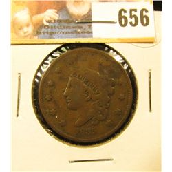 1835 U.S. Large Cent, VG.