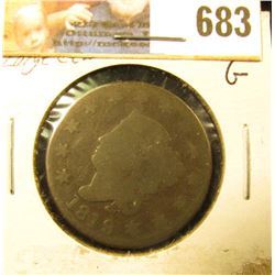 1819 U.S. Large Cent, Good