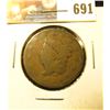Image 1 : 1816 U.S. Large Cent, Good