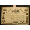 Image 1 : Large August Seventh, 1854 Certificate No. 237 "United States of America City of Philadelphia State 