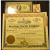 Image 1 : May 17th, 1902 "Keystone Marble Company" Stock Certificate No. 70 for 1000 Shares of Capital Stock, 