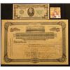 Image 1 : Aug. 3rd, 1927 Capital Stock Certificate number 2055 for 6 Shares "The Pioneer Steamship Company Men