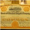 Image 2 : Dec. 13, 1939 100 Shares "Detroit and Cleveland Navigation Company…State of Michigan", upper central