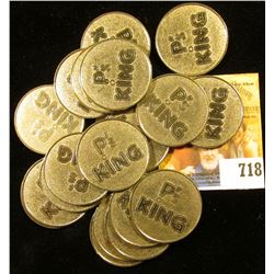 Roll of (20) Near Uncirculated  P's King  Half-dollar sized Tokens.