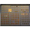 Image 1 : Pair of Whitman Lincoln Cent coins folders with Cents dating from 1918 S through 1964.