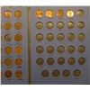 Image 4 : Pair of Whitman Lincoln Cent coins folders with Cents dating from 1918 S through 1964.