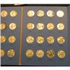 Image 4 : 1946-64 Complete Set of Washington Quarters in a blue Whitman folder. Many of the coins are very hig