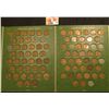 Image 2 : 1910-66 Partial Set of Lincoln Cents in a Deluxe green Whitman folder.