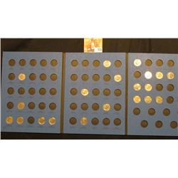 1969D-1999D Partial Set of Roosevelt Dimes in a Whitman folder.