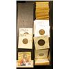 Image 1 : 9" x 2" x 2" Stock Box full of Lincoln Cents dating 1955-57D. Several BU pieces.