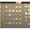 Image 3 : 1916-45 Partial Set of Mercury Dimes in a blue Whitman folder. (60 pcs.).