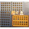 Image 3 : (2) Early Lincoln Cent Whitman folders with many coins; an old Wayte Raymond page with several high 