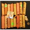 Image 1 : (16) Rolls of Lincoln Cents in paper wrappers, most appear to be "Wheat Back" Cents, I have never ch