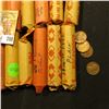 Image 2 : (16) Rolls of Lincoln Cents in paper wrappers, most appear to be "Wheat Back" Cents, I have never ch
