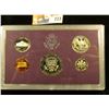 Image 2 : 1985 S Cameo Frosted U.S. Proof Set in original holder. Includes Cent to Half-Dollar.