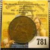 Image 1 : 1901 Great Britain Half Penny, Superb EF-AU.