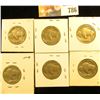 Image 2 : 1936 P, D, S, 37 P, D, & S Buffalo Nickels. Grades up to VF.