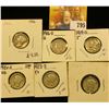 Image 1 : 1916 P, 16 S, 19 D, 20 S, 23 P, & 23 S Mercury Dimes, grades up to Fine.