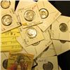 Image 2 : (10) 90% Silver Roosevelt Dimes & (51) Clad Roosevelt Dimes including many BU and a couple of Proofs
