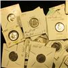 Image 4 : (10) 90% Silver Roosevelt Dimes & (51) Clad Roosevelt Dimes including many BU and a couple of Proofs