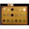 Image 2 : Old Wayte Raymond Coin Page containing the following Nickels: 1943 D, 44 P, D, S, 45 P, D, S (all Si