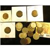 Image 1 : .75c Face Canada 80% Silver Coins; .20c face 50% Fine Silver Dimes; U.S. Silver Quarter, holed; (8) 