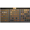 Image 1 : 1941-74 Partial Set of Lincoln Cents in a blue Whitman folder. Several BU Coins.