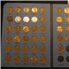 Image 2 : 1941-74 Partial Set of Lincoln Cents in a blue Whitman folder. Several BU Coins.