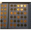 Image 4 : 1941-74 Partial Set of Lincoln Cents in a blue Whitman folder. Several BU Coins.