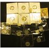 Image 1 : (5) 1955 P Gem BU Silver, 67 P AU, & (10) BU Clad Roosevelt Dimes