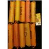 Image 1 : (10) Rolls of Lincoln Cents in paper wrappers, unchecked by me, but most or all appear to be "Wheat 