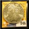 Image 1 : 1890 P U.S. Morgan Silver Dollar. Uncirculated.