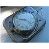 Image 1 : VINTAGE WALL CLOCK - SHIP WHEEL DESIGN - ELECTRIC