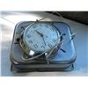 Image 2 : VINTAGE WALL CLOCK - SHIP WHEEL DESIGN - ELECTRIC