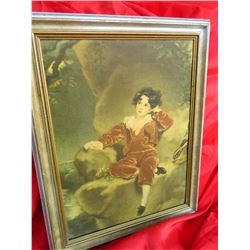 FRAMED PICTURE - RED BOY