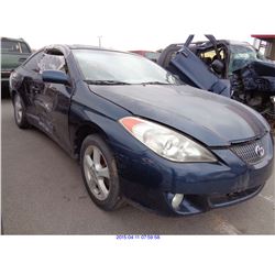 2004 - TOYOTA CAMRY SOLARA