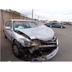 2001 - HONDA ACCORD