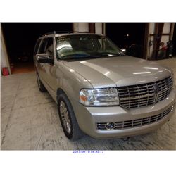 2007 - LINCOLN NAVIGATOR//SALVAGE TITLE