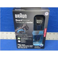 New Braun Beard Trimmer