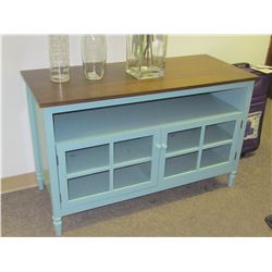 New 2 door solid wood Entertainment hutch