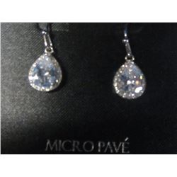 New Micro Pave earings Cubic Zirconia