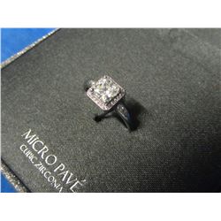 New Micro Pave ring cubic Zirconia