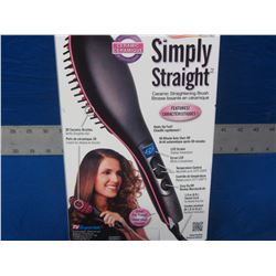 New Simply straight ceramic brush
