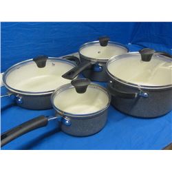 New The Rock 8pc pot set