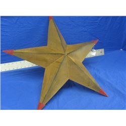 New 24" metal star wall or door hanger